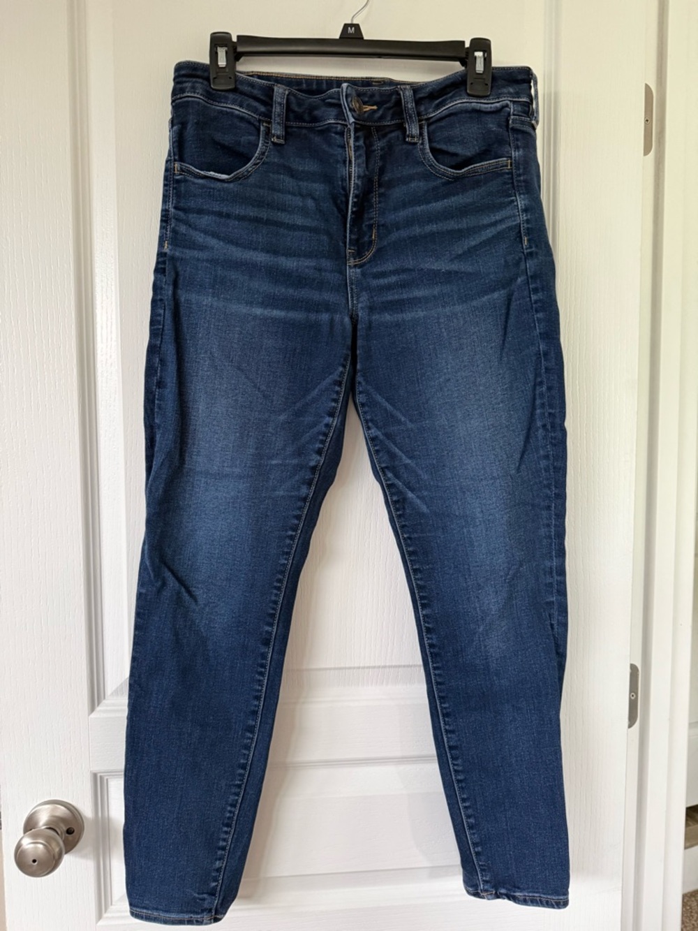 Women's American Eagle Dark Blue Stretch Jegging